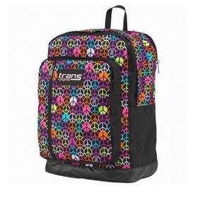 ✨Host Picked: NWT Trans by Jansport girls peace Backpack